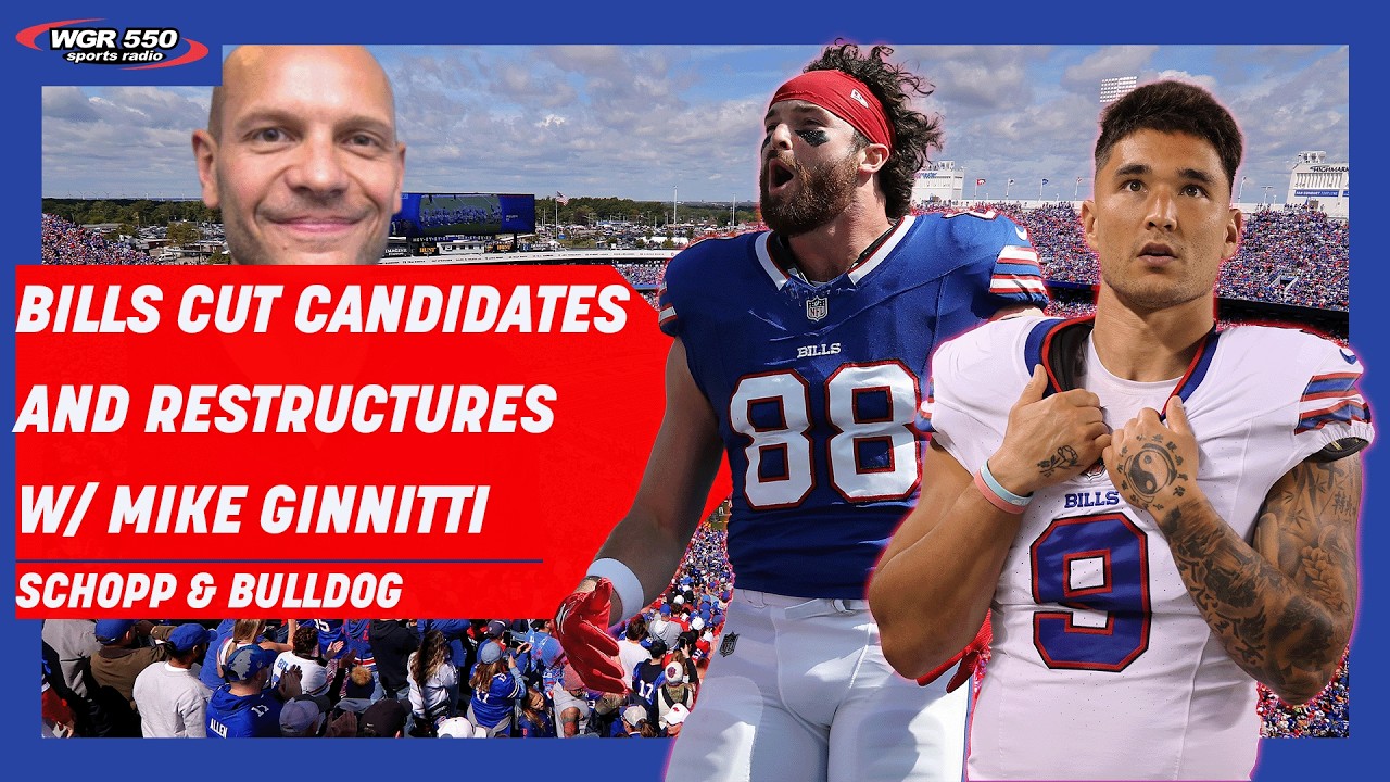 Mike Ginnitti On The Bills Current Cap Situation| Schopp and Bulldog