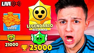 SUBIENDO A 25.000 COPAS EN BRAWL STARS - Ampeterby7