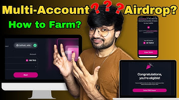 How to Farm Multiple Airdrops From Multiple Accounts Full Detailed Guide | SAGE Hindi