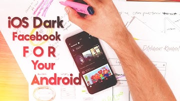 iOS DARK FACEBOOK FOR ANY ANDROID | ANDROID FACEBOOK DARK MODE | 🍏