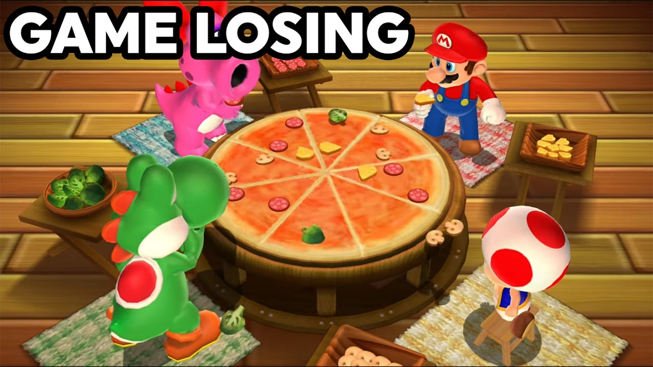 mario party, but it's only unlucky