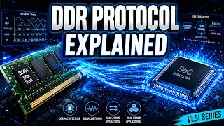 DDR Protocol Tutorial for Beginners | Complete Introduction to Double Data Rate #vlsi #ddr #dv