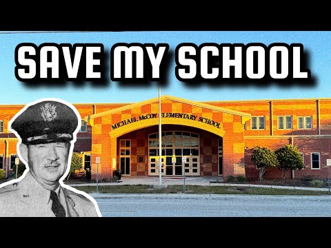 World War II Pilot Michael McCoy Elementary School Closing in Orlando Florida 