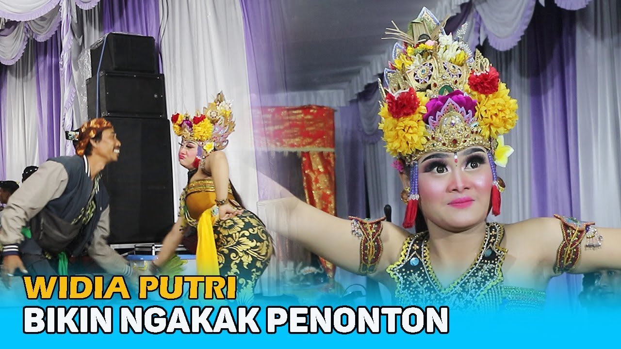 NGELAWAK sambil menari Joged !! Widia Putri bikin Ngakak