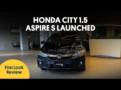Honda City 1.5 Aspire S Launched in Pakistan | Features & Price