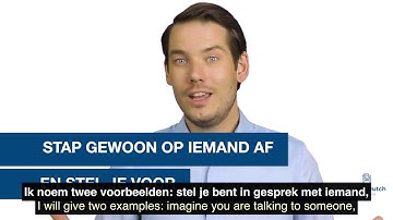 Learn Dutch with Dutch-English Subtitles: [repeat once] How to Start a Conversation? (Part 2)