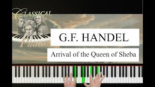 Arrival of the Queen of Sheba - HWV67. G.F.HANDEL. Piano Duet
