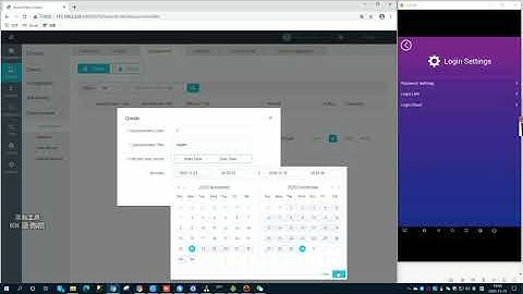 HFSecurity Temperature Face Recognition RA08T with Questionnaire test video