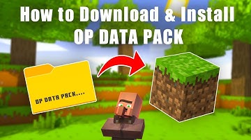 How to Install Data Packs in Minecraft HINDI (2025) – Easy Step-by-Step Guide!