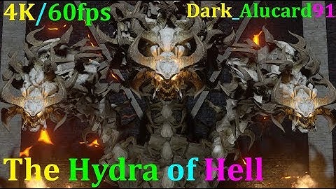 Doom SnapMap - The Hydra of Hell - 4k/60Fps/Max settings