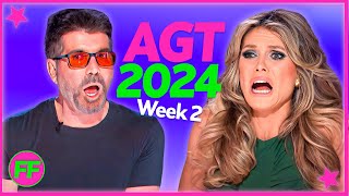 WHAT JUST HAPPENED?! 🤯 ALL Auditions On AGT 2024 🇺🇸 Week 2