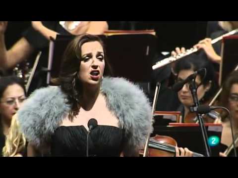 "Alfonsina y el mar" de A.Ramírez y F.Luna. Raquel Lojendio, soprano.