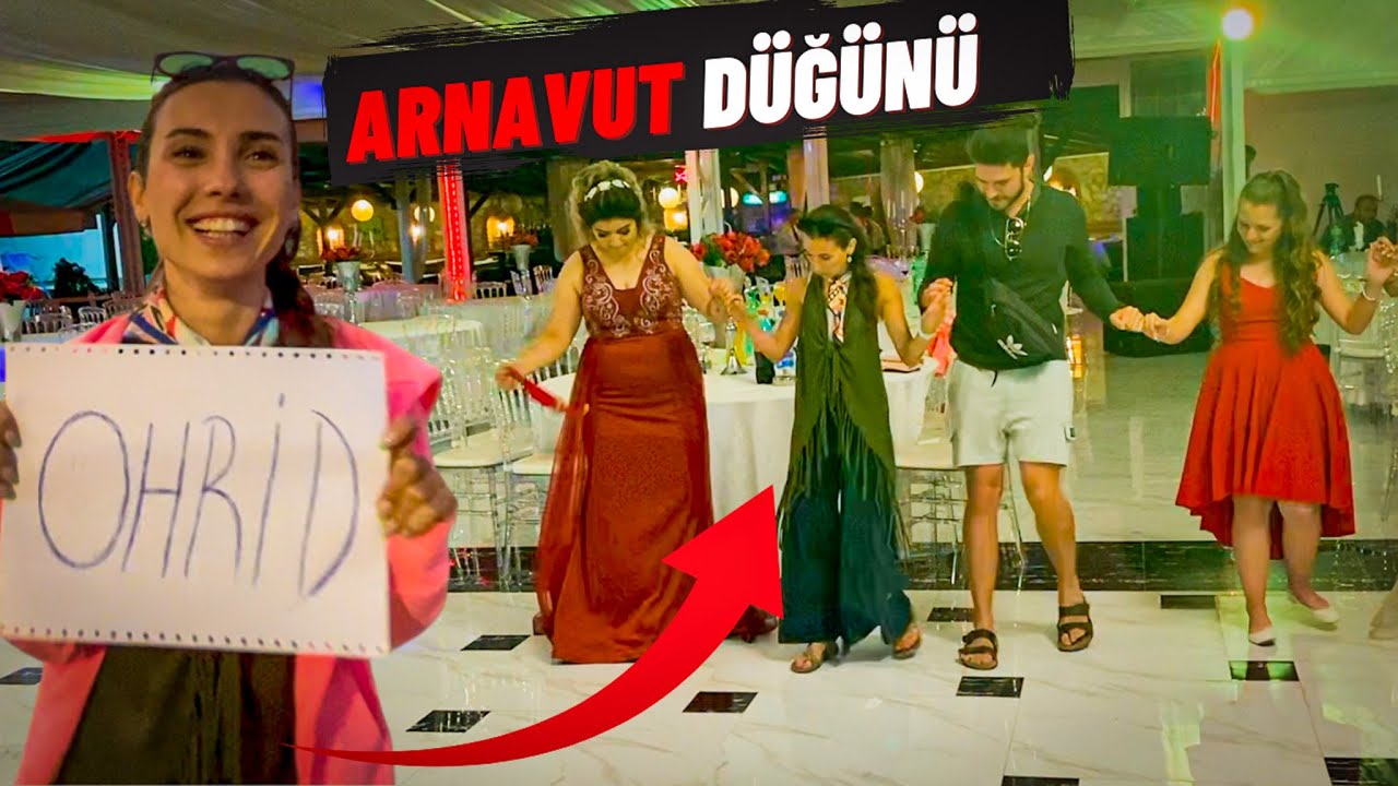 Arnavut Düğününde Türk Halayı Çektik! ( Makedonya'da Otostop)-169 🇲🇰