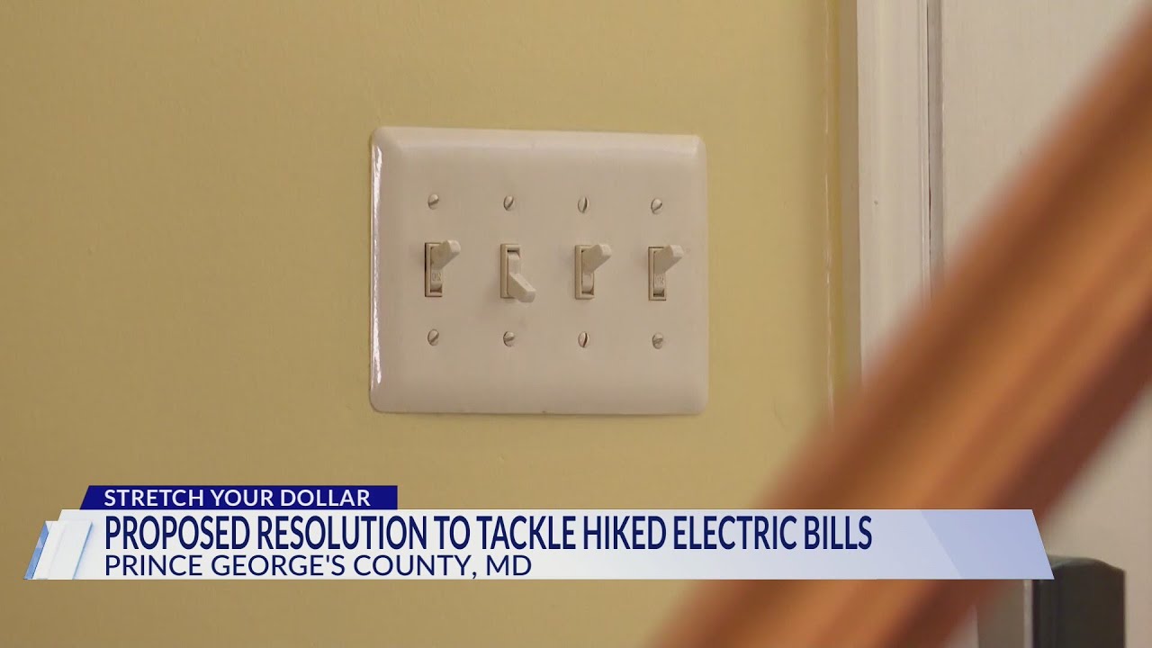 Proposed resolution to tackle hiked electric bills in Prince George's County
