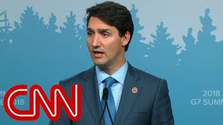 Trudeau: Canadians will not be pushed around