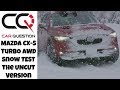 Mazda Cx-5 Turbo AWD test in the snow | UNCUT B-ROLL