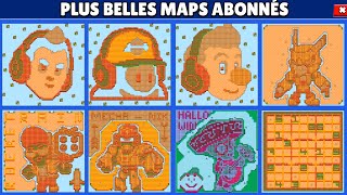 D-I-N-G-U-E-R-I-E! 24 PLUS BELLES MAPS des ABONNÉS BRAWL STARS CRÉATIF!