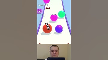 Ball Run 2048❗Level 109❗#games #shorts