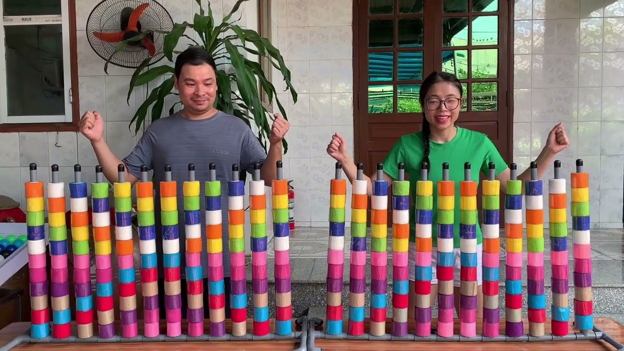 Puzzle sorting ball challenging hard mode