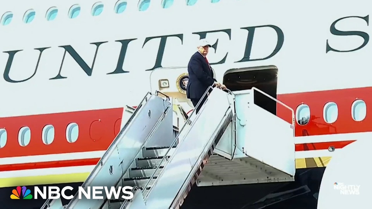 Trump takes first flight on controversial luxury jet gifted by Qatar to replace Air Force One Trump takes first flight on controversial luxury jet gifted by Qatar to replace Air Force One