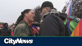 'Gender ideology' in schools at heart of Edmonton protest, counter-protest