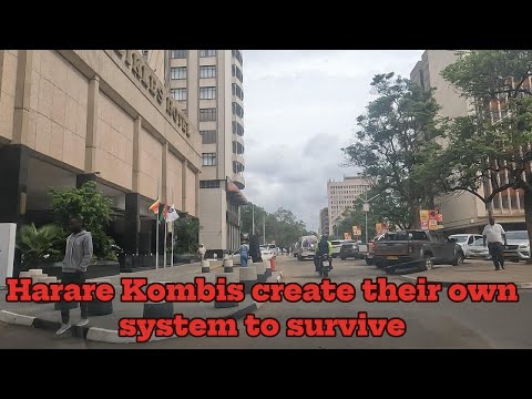 أنشأ سكان هاراري كومبي نظامهم الخاص للبقاء على قيد الحياة في هاراري زيمبابوي هراري مدينة طرق