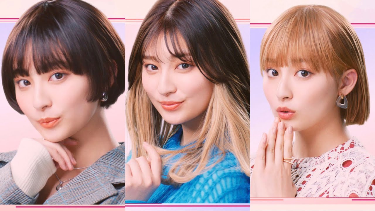 吉川愛 学生ちゅうも く ショートにカラー3変化まるでヘアマガジンの1ページのよう ホットペッパービューティー Cm Youtube