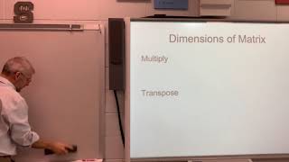 Discrete - Unit 8.2 - Multiply Matrices - Dimensions
