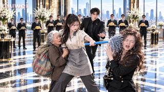 Cleaner girl saves granny,unaware she's billionaire's grandma!CEO wed her spot,bull faint#ceo