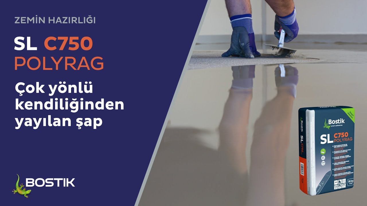 Bostik SL C750 POLYRAG YouTube