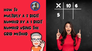 HOW TO MULTIPLY A 2 DIGIT NUMBER BY A 1 DIGIT NUMBER USING THE GRID METHOD