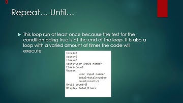 Introduction to Pseudocode
