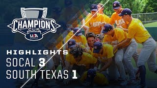 15U NTIS Championship Game: SoCal 3, South Texas 1 [Highlights]