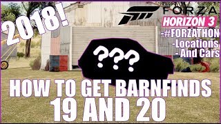 How to get the 19th and 20th Barn Finds (2018!)