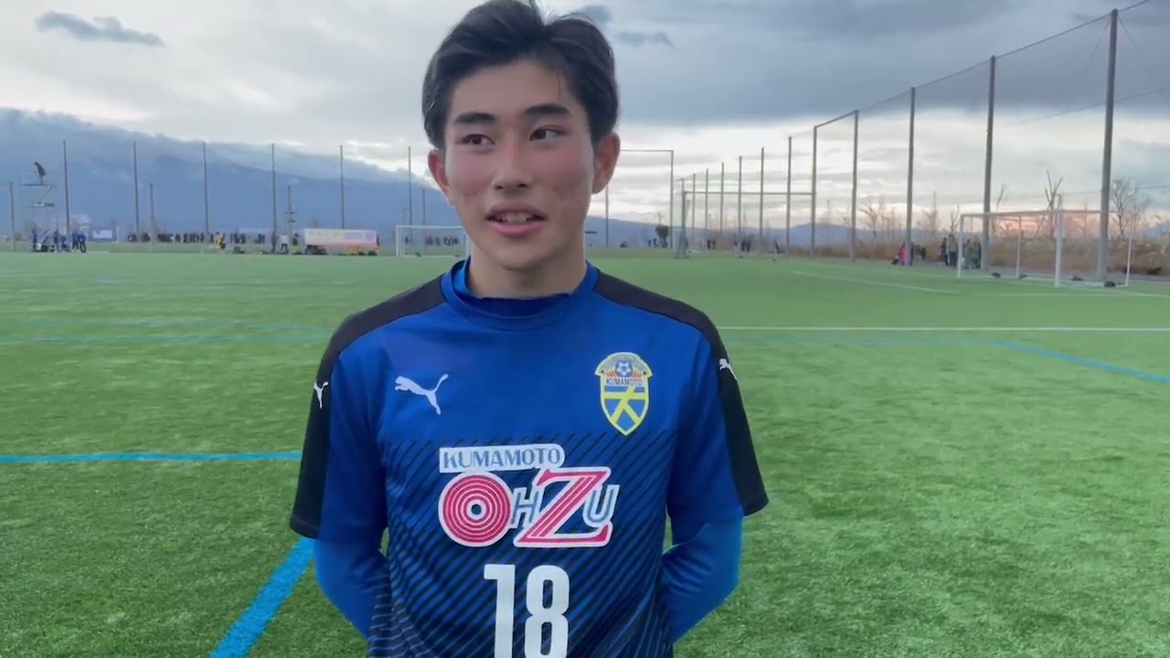 MSC2023】 12/16 大津18番 田中咲翔選手 試合後インタビュー - YouTube