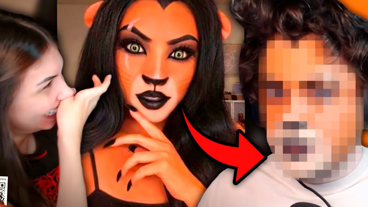 O CHAT ME DESAFIOU A FAZER ESSA MAQUIAGEM 😳 KKKKKKKKK