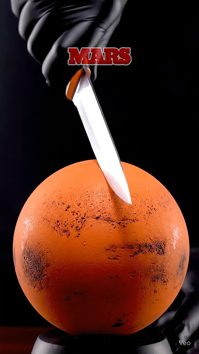 Slicing the Solar System: ASMR Knife Cuts Through Every Planet
