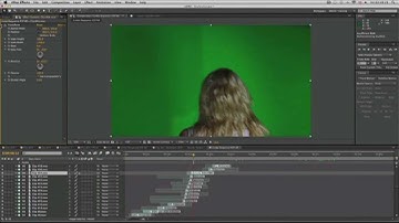 Keying out Green Screen in Adobe After Effects CS5