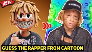 GUESS THE RAPPER BY CARTOON CHALLENGE! 🔥