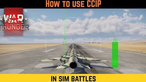how to use CCRP in war thunder #warthunder #gaijin #warthundersim