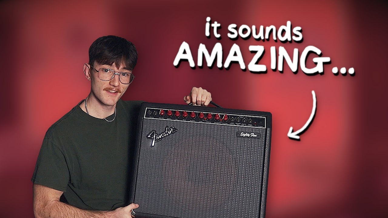 I Got a Vintage Fender Amp for $100! (Fender Red Knob 85)