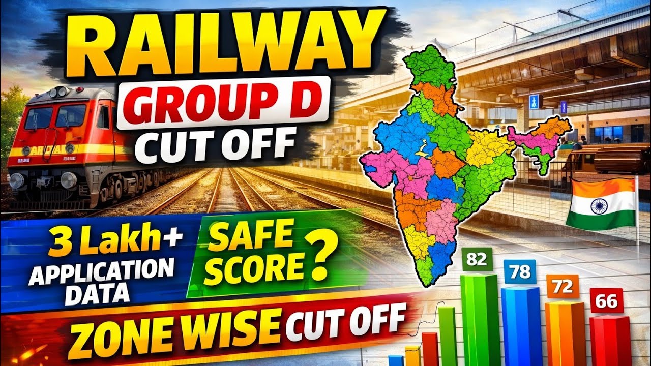 RAILWAY GROUP D CUT OFF | Rank Mitra  3LAKH + DATA | SAFE SCORE ZONE WISE | Most Accurate Cut Off