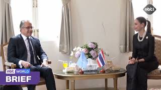 UNESCO CHIEF VISITS THAI HERITAGE SITES IN BANGKOK