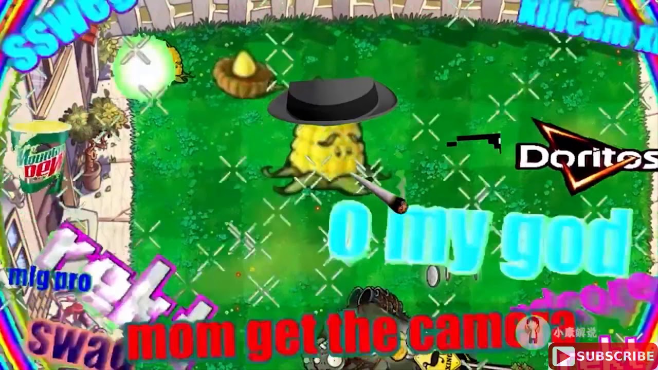 What will happen With Corn Cannon ？ PVZ Funny moments