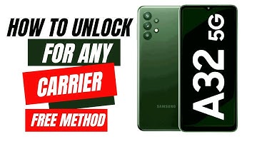 Samsung Galaxy A32 Boost Mobile Network Unlock Code