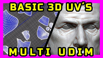 How to create Multi Udim UV