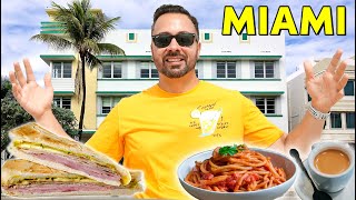 EPIC MIAMI FOOD TOUR ft Cuban Sandwiches, Asian Fusion & BEST Italian Restaurant in South Beach