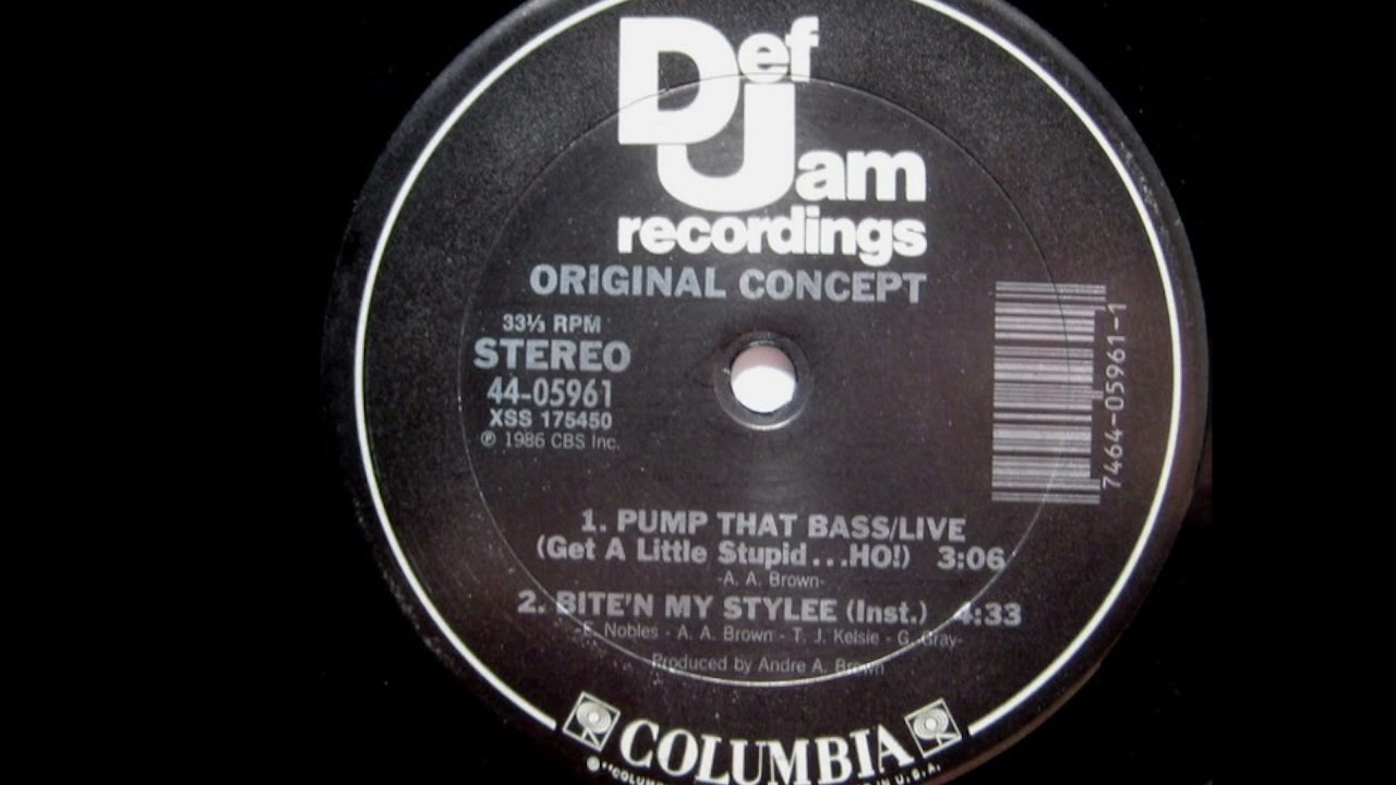 Original Concept - Pump that bass