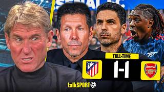 Simon Jordan REACTS to Arsenal's CONTROVERSIAL draw to Atletico Madrid as Mikel Arteta SLAMS VAR! screenshot 1