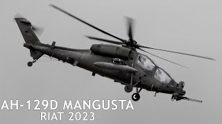 The RARE Italian 🇮🇹 Agusta AH-129D Mangusta - RIAT 2023